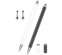 2 penne stilo di ricambio per Samsung Galaxy Tab A9+ Plus/A9/A8/A8/A8 Plus/A7 Lite, pennino universale ad alta sensibilità per iPad Pro/iPhone/Microsoft/Surface/Fire HD tutti i dispositivi touchscreen