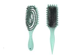 2 pennelli per definire i ricci, per definire i capelli ricci, per pettinare, modellare e definire i ricci (verde)