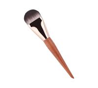 2 pennelli per fondotinta - pennello per applicatore per trucco | Flat Foundation Sponch | Setole ultra sottili e per miscelazione, lucidatura in polvere, manico in legno portatile