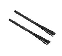 2 pennelli professionali in filo di nylon jazzes tamburo pennello comodo tamburo pennello a percussione pennello rullante pennello