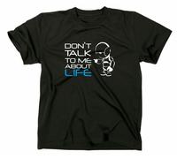 #2 Per Anhalter Durch Die Galaxis Marvin Robot Fun T-Shirt Hitchhikers Guide