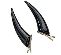 2 Per Incontri Quotidiani Con Frangia Laterale Fermagli Capelli Eleganti Da Donna Semplici Mollette Accessori Capelli Halloween Costume Anime