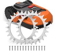 2 per Picchetti per Robot Tosaerba Worx Landroid S/M, Sbavatura a Vite Svasata,
