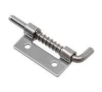 2 perni di chiusura a molla in acciaio inossidabile - Chiusure di sicurezza for porte e armadietti for uso domestico(L Right)