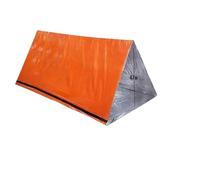 2 Person Tent Moisture-Resistant Sleeping Bag Shelter Survival Waterproof Thermal Blanket Camping(Orange)