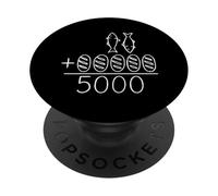 2 Pesci 5 Pane Gesù Bibbia Verso Benedetto Da Dio Religioso PopSockets PopGrip Adesivo