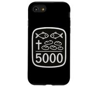 2 Pesci 5 Pane Gesù Feeds 5000 Croce Cristiana Versetto Bibbia Custodia per iPhone SE (2020) / 7/8