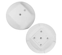 2 pesi per palloncini bianchi: base per supporto per palloncini da 32,5 cm