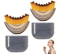 2 Petti facciali linfatici ergonomici progettati per il viso e per il drenaggio linfatico