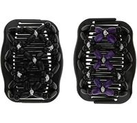 2 pettini per capelli con perline magiche, accessori elastici per capelli, accessori per acconciature fai da te, per donne e ragazze