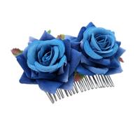 2 pettini per capelli con rosa di flanella, pettine da infilare per capelli, pettine per capelli, pettine a forma di rosa, accessorio per capelli per matrimonio, elegante francese, regalo per donne e