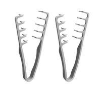 2 pettini per texture, pettine per acconciatura, voluminosi pettini magici per capelli a denti larghi, pettini leggeri per volume, pratico strumento per il volume delle radici, set di strumenti