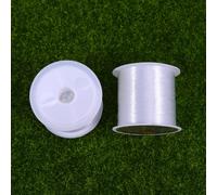 2 pezzi 0,25 mm linea di cristallo linea di pesca pesca a roccia linea
