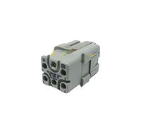 2 pezzi 0120053101 Haoting spina aviazione a 5 poli han Q5/0-F originale