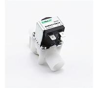 2 pezzi 1/2 3/4 pollici filettatura maschio elettrovalvola acqua 12V 24V 220 normale valvola di plastica chiusa interruttore regolatore acqua potabile (dimensioni : 1/2(Dc12v,0.5 Inch)