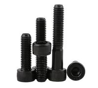 2 pezzi 1/4-20 3/8-16 viti a testa esagonale nere BSW bulloni a testa esagonale incassata in acciaio al carbonio di grado 12.9(3/4",3/8-16)