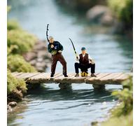 2 pezzi 1:64 Scala Figure maschili Figure mostrano le miniature del