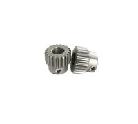 2 pezzi 1 Mod 1 Modulo Cremagliera Acciaio 10 * 10 * 500mm + 2 pezzi 1M 17 Denti 15 Denti Pignone 45 Ingranaggio Acciaio Ingranaggio Metallo(17 teeth,6mm)