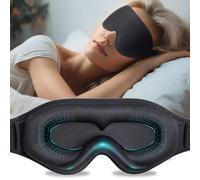 2 Pezzi/1 pezzo Maschera per occhi 3D sagomata per dormire e benda per estensioni ciglie, comoda copertura per occhi morbida con cinturino regolabile, maschera per occhi 3D sagomata migliorata benda p