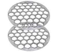 2 pezzi 10 diametro..Macchina per ravioli russi con 37 cavità Stampo per ravioli in lega di alluminio Pelmeni siberiano Pressa per gnocchi di carne