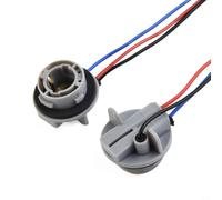 2 pezzi 1157 BAY15D Portalampada P21/5W precablato per luci di freno, stop e indicatori di direzione, compatibile con 1016 1053 1152 1154 1158 1493 2057 7528 per lampade a doppio filo