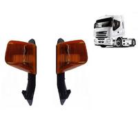 2 Pezzi 12/24V Indicatore Lampsturn Segnale Luci per Iveco Stralis Trakker
