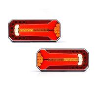 2 Pezzi 12-24V Luci Posteriori Di Posizione A LED Per Camion Rimorchio