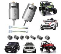 2 pezzi 12 Volt RS550 40000RPM motore di azionamento per ruote motrici Ride-Ones, accessori per cambio motore ad alta velocità, accessori per ruote motrici per bambini