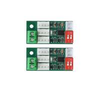 2 Pezzi 12V 24V Controller di Velocità Ventola PWM Uscita Sincrona A 3 Vie, Modulo di Raffreddamento Intelligente per Case PC per Ventole di