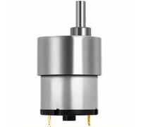 2 pezzi 12V 24V Micro DC Motoriduttore 7~960RPM 3.6W 0.17~15KG.CM Grande Coppia Regolabile Velocità Motore Albero 15mm Lungo con una risposta rapida(319RPM,12V)