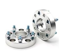 2 Pezzi 15/20/25/30/35mm Adatto Per 5 Lug Per Dacia Per Duster Wheel Spacer Adattatore Pcd 5x114.3 66.1mm M12x1 Auto Cerchi Lega(45MM Silver)