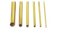 2 pezzi - 15 tubi in ottone, spessore della parete di 0,2 mm, diametro esterno 1-11 mm, tubi dritti in rame, a parete sottile di diametro piccolo (5 pezzi, 300 mm, diametro esterno 1,2 x ID 0,8 mm)