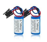 (2 pezzi) 1756-BA1 3V 1800mAh batteria PLC per Allen Bradley Replacemen batteria non ricaricabile PLC Controller
