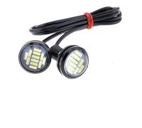 2 Pezzi 18 Mm 23 Mm Auto Eagle Eye LED 12 V Flash DRL Luci Diurne A LED 9 W Luci Di Retromarcia Parcheggio Segnale Lampade Automobili Indicatore
