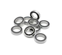 2 pezzi 18307 cuscinetto ibrido in ceramica 18x30x7 mm ABEC-7 movimento centrale for bicicletta e pezzi di ricambio 18307RS cuscinetti a sfera Si3N4 18307-2RS