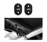 2 Pezzi 2 Fori in Gomma Gancio di Scarico,12mm Foro Marmitta Gancio Universale per Auto Camion SUV,Isolante Sistema di Scarico per Lo Smorzamento delle Vibrazioni e del Rumore (2 Pezzi)