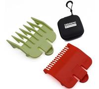 2 pezzi 2 lunghezze tagliacapelli attacco guardia pettini 1/8 "1/16" compatibile con Wahl Standard Full-size Magic Clip Super Taper 8148 8504 1919 modelli tagliacapelli