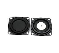 2 pezzi 2 pollici corna basso membrana vibrante altoparlante bordi in gomma e piastra di ferro per una migliore piastra woofer suono