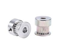 2 pezzi 20 denti in lega di alluminio ingranaggi cinghia dentata ruota dentata 5mm foro diametro interno per stampante 3D