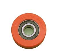 2 pezzi 20x70x25mm rosso scala ascensore ruota puleggia ruota 6204 cuscinetto ruota gradino ascensore(75x25)