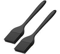 2 Pezzi 21cm Pennello da Cucina,Pennello Cucina,Pennello Silicone,Pennello Cucina Silicone,Pennello Silicone Cucina,Resistenti al Calore,per Cucinare,Barbecue,Torte,Cottura al Forno