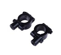 2 Pezzi 22 Mm Manubrio 10 Mm 8 Mm 6 Mm Filettatura Moto Morsetto Di Montaggio Specchio Adattatore Supporto Specchietto Retrovisore Morsetto Adattatore(10mm)