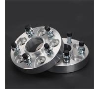 2 Pezzi 25/30/35/40mm PCD 5x120 CB 60,1mm Adattatore Distanziale Per Ruote Per Accessori Auto Per Lexus LS LC M12x1,5(2PCS 40mm Silver)