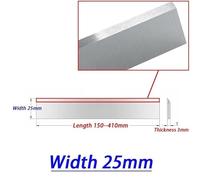 2 Pezzi 25 HSS taglierina for pialla elettrica 3 X 25 X 250 mm Lavorazione del Legno W4 Lame for pialla HSS Taglio di Legno Duro. Utensili for pialla da 150-510 mm(2Pcs Length 210mm)