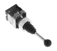2 Pezzi 2NO 2 Posizioni Interruttore Joystick Momentaneo con Ritorno a Molla XD2PA22CR per Giochi e Controllo Industriale