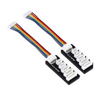 2 pezzi 2S-6S Balance Caricatore Estensione JST-XH Adattatore Board per batterie RC, adattatore di ricarica bilanciamento con cavo, 2S-6S Balancer Charger scheda di espansione per la ricarica della