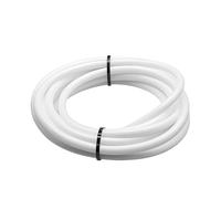 2 pezzi 2x4mm Tubo in PTFE for parti di stampante 3D Bowden J-head 1.75mm guida filamento, compatibile con Ender3 v2 CR10(White,5M)