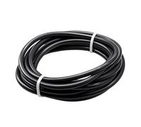 2 pezzi 2x4mm Tubo in PTFE for parti di stampante 3D Bowden J-head 1.75mm guida filamento, compatibile con Ender3 v2 CR10(Black,1M)