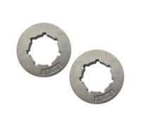 2 pezzi 3 8"-8T pignone a cerchio adatto for motosega 268 272 61 162 181 266 281 288 298 OEM 22273 parti di ricambio