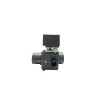 2 Pezzi 3 Pollici 180 Gradi Lavatrice Valvola Di Scarico Pompa Di Scarico Con Troppopieno MDB-O-3 Accessori For Lavatrice(Normal open 110V SC)